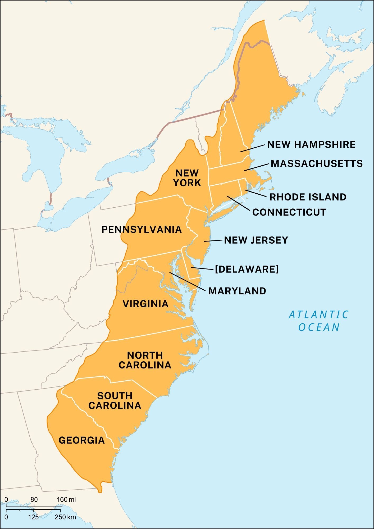 13 Colonies Timeline Students Britannica Kids Homework Help
