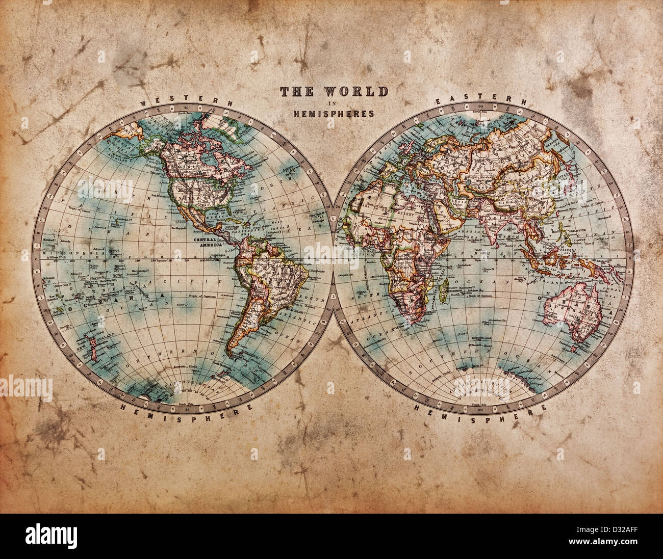 1800 World Map Hi res Stock Photography And Images Alamy
