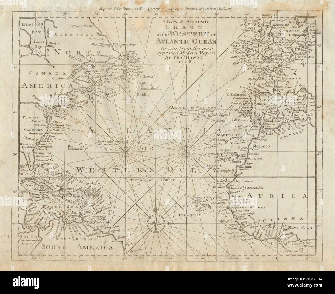 18th Century Map Of Atlantic Hi res Stock Photography And Images Page 2 Alamy
