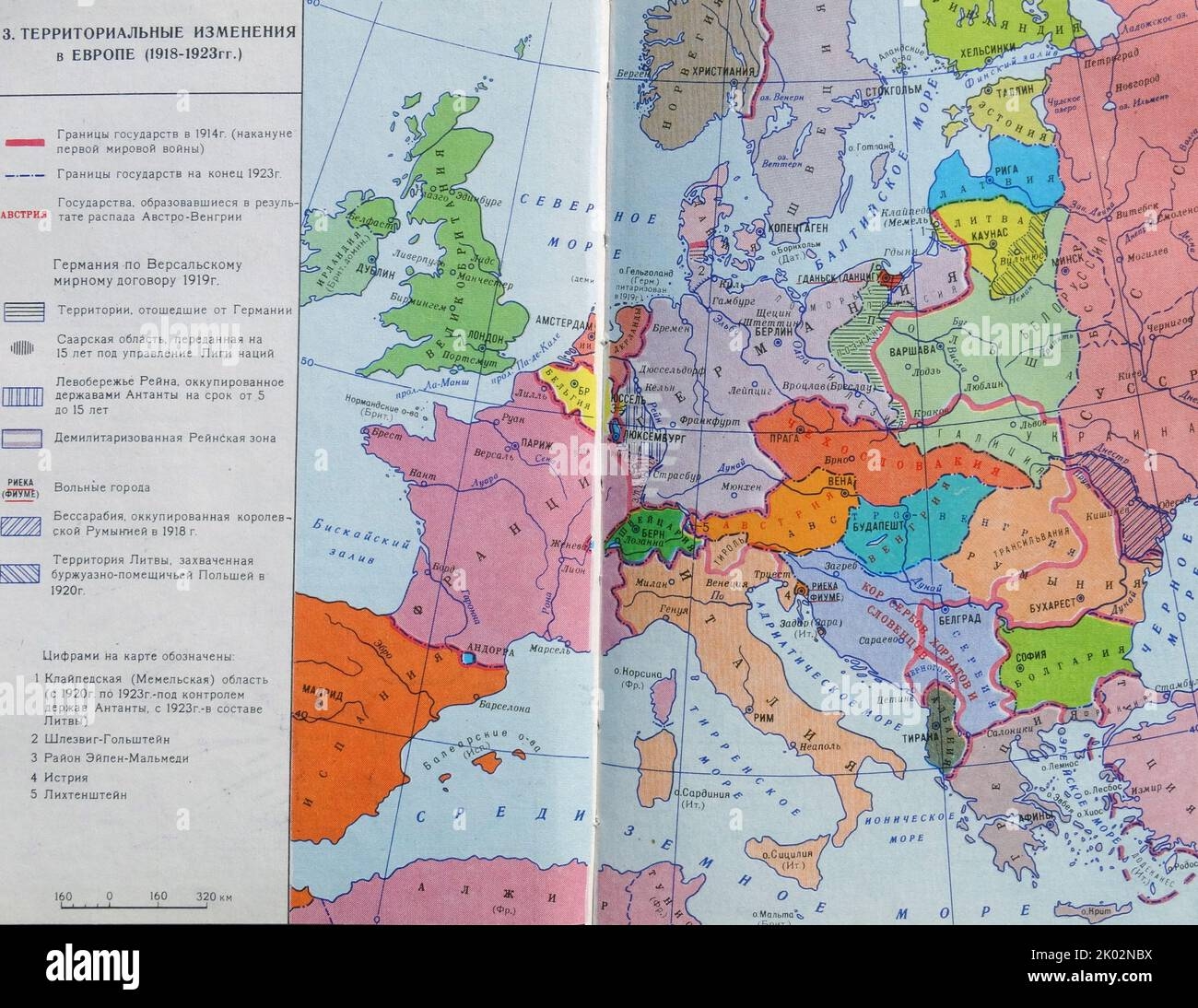1918 Map Europe Hi res Stock Photography And Images Alamy