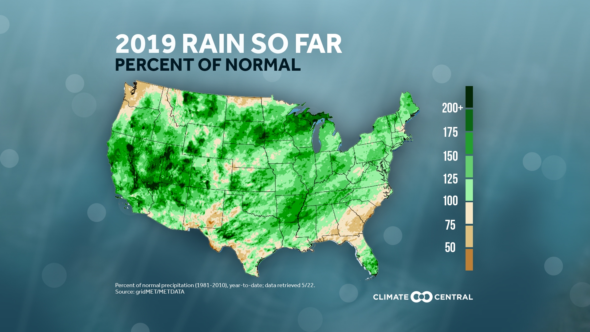 annual rainfall precipitation united states map by year