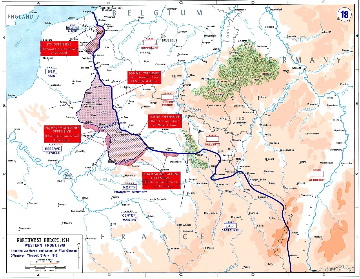 40 Maps That Explain World War I Vox
