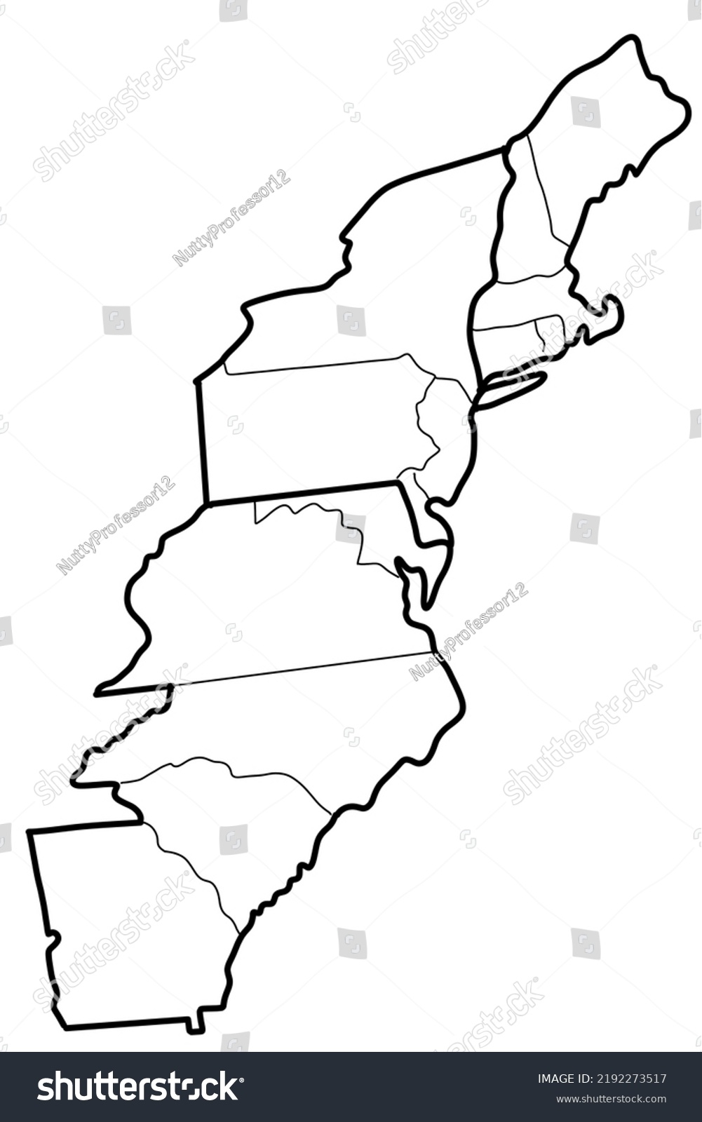 45 13 Colonies Map Royalty Free Images Stock Photos Pictures Shutterstock