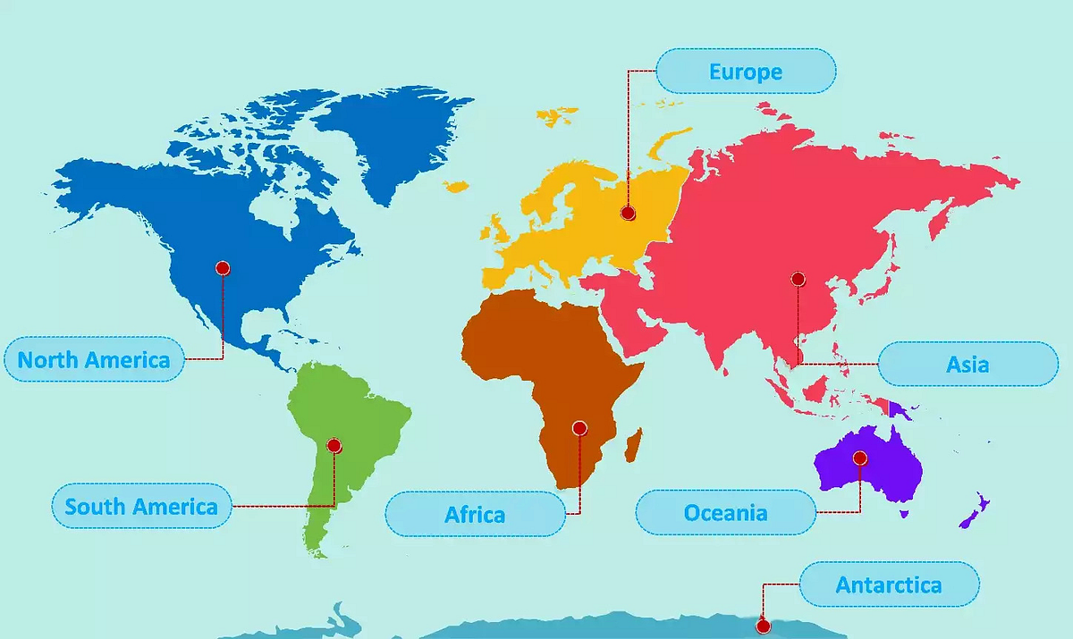 7 CONTINENTS OF THE WORLD There Are Seven 7 Continents In The By Tripcee Medium 7 CONTINENTS OF THE WORLD There Are Seven 7 Continents In The By Tripcee Medium