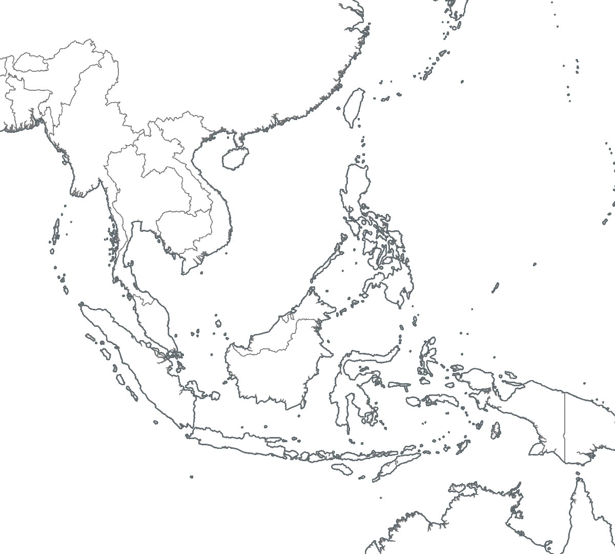8 Free Maps Of ASEAN And Southeast Asia Ase anup