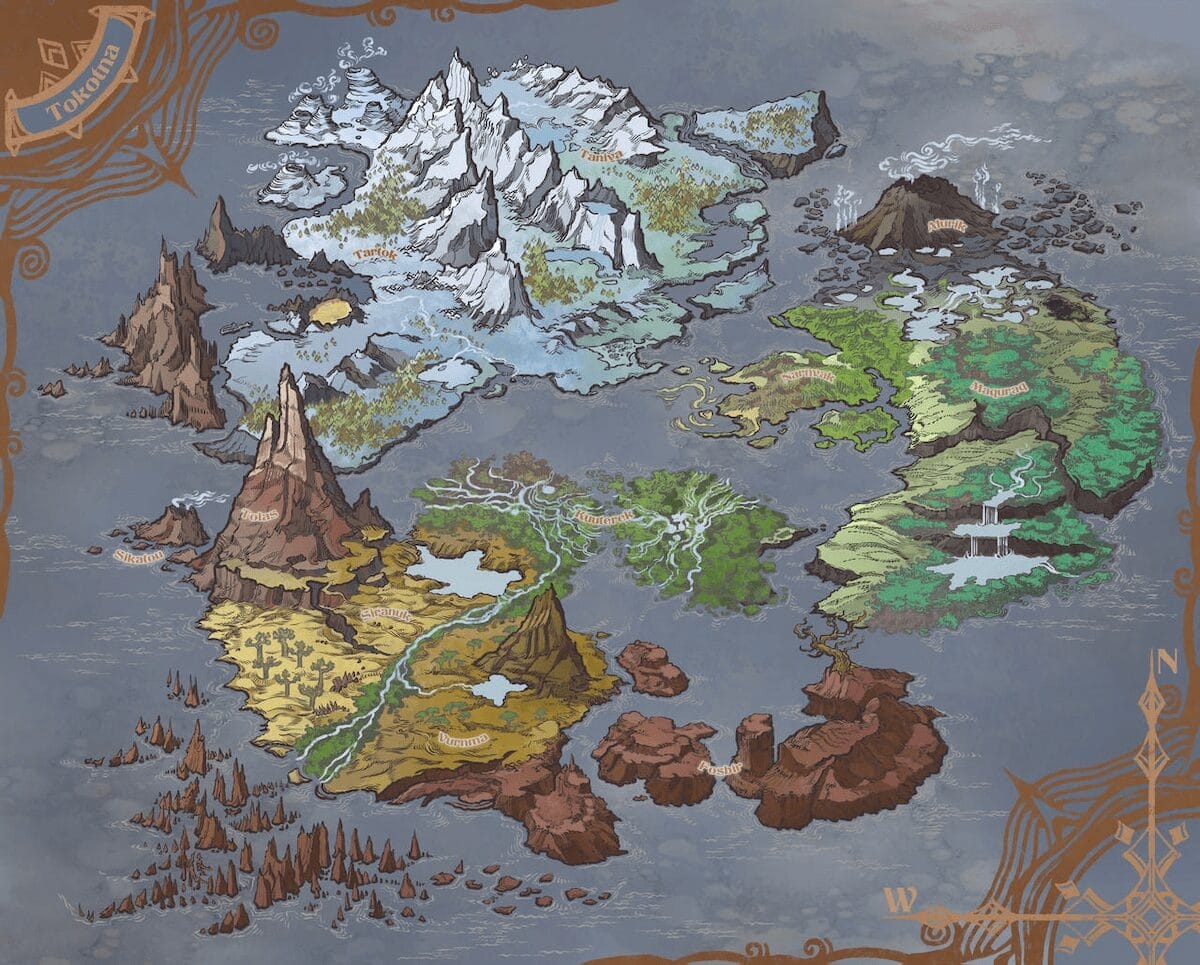 world map fantasy