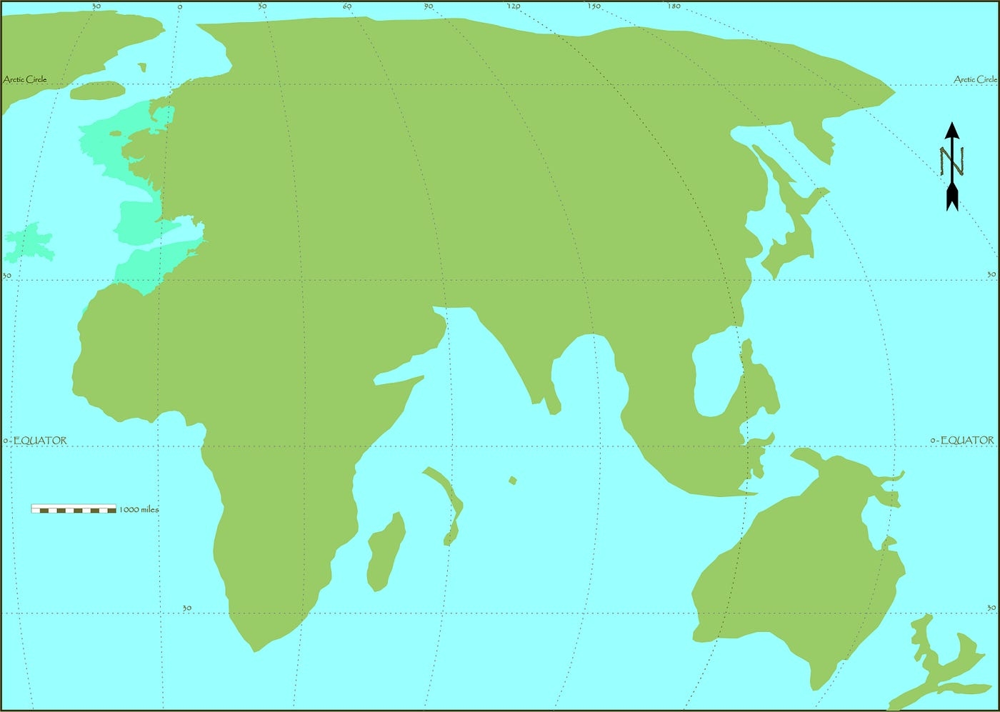 A Map Of Middle Earth In The Third Age By Robert Barry Medium