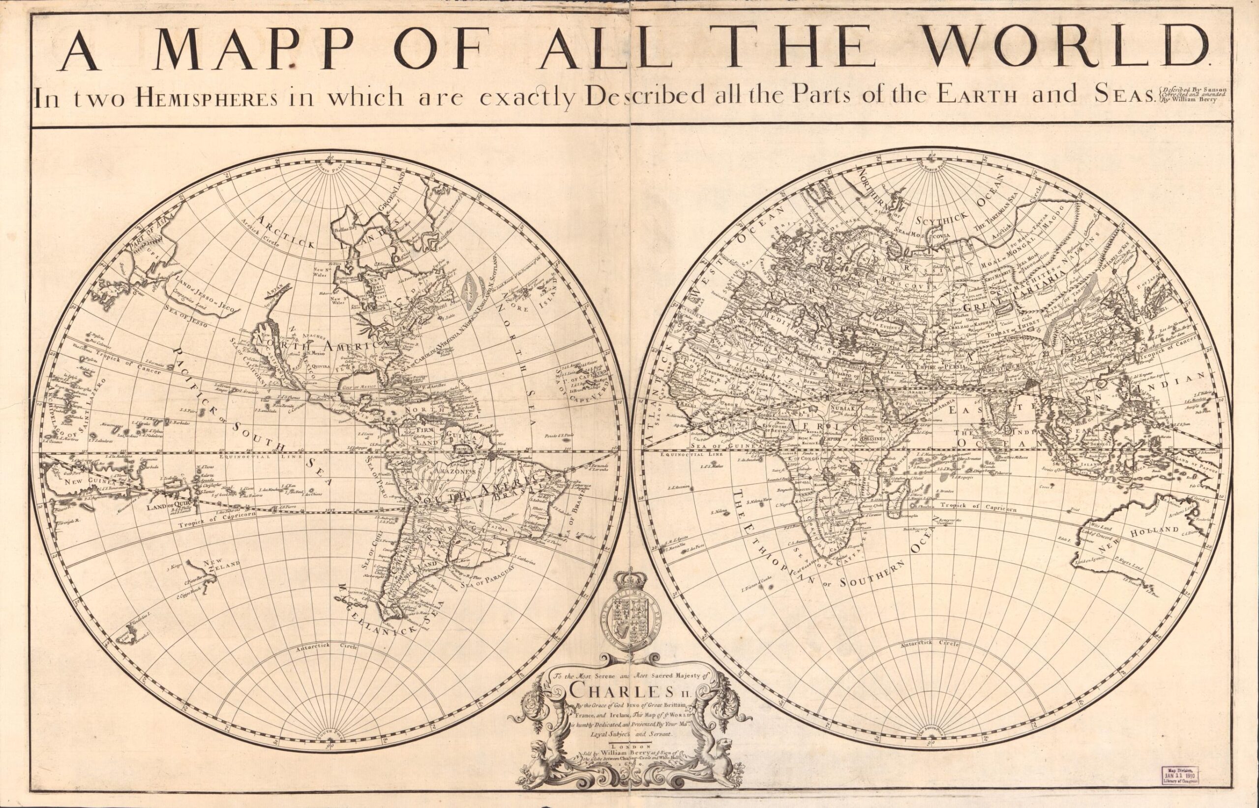 hemisphere map of world