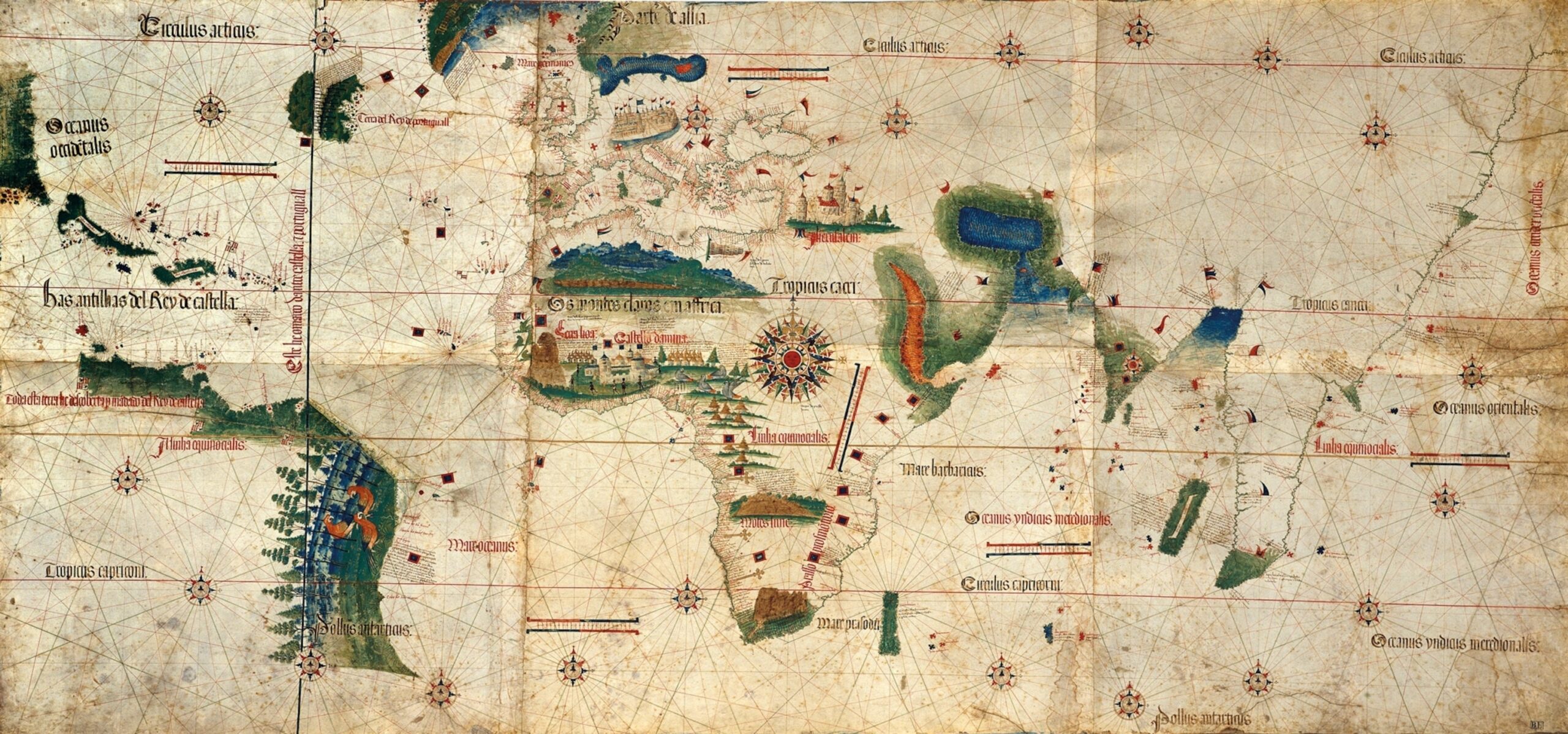 portuguese map of the world