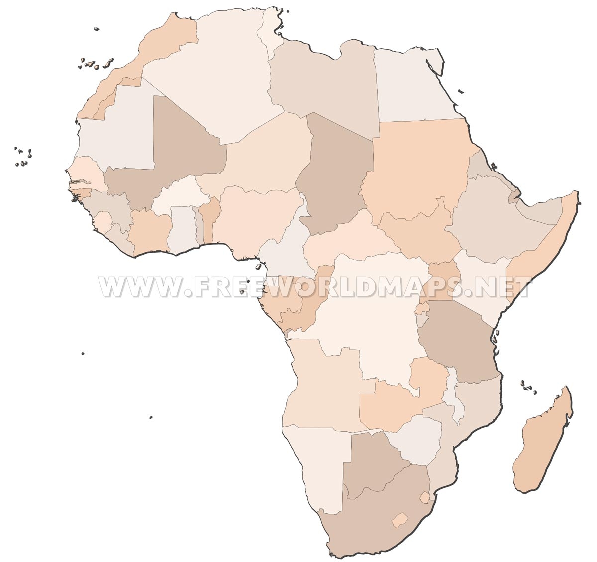 africa countries blank map africa countries blank map