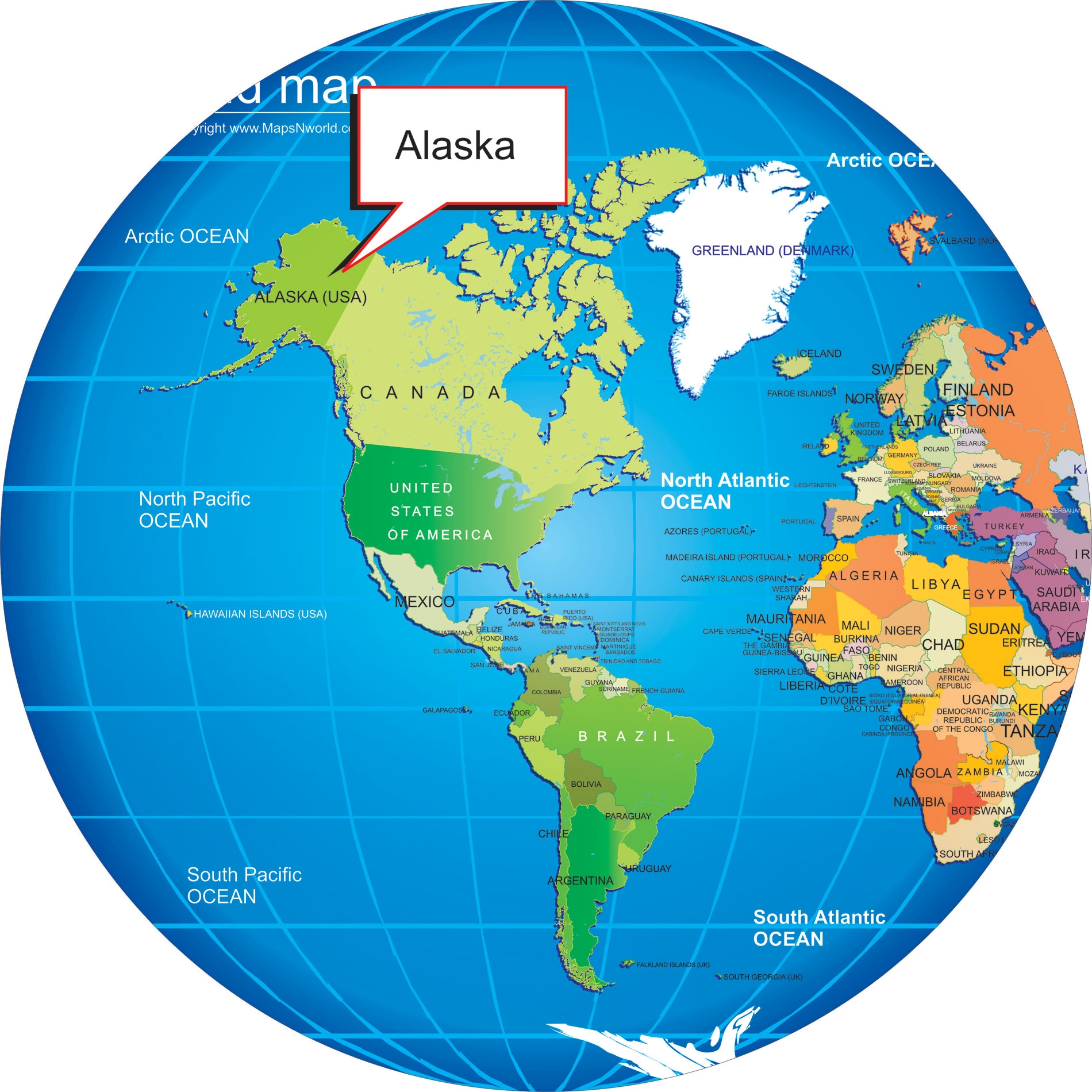 Alaska Location Enlarge View