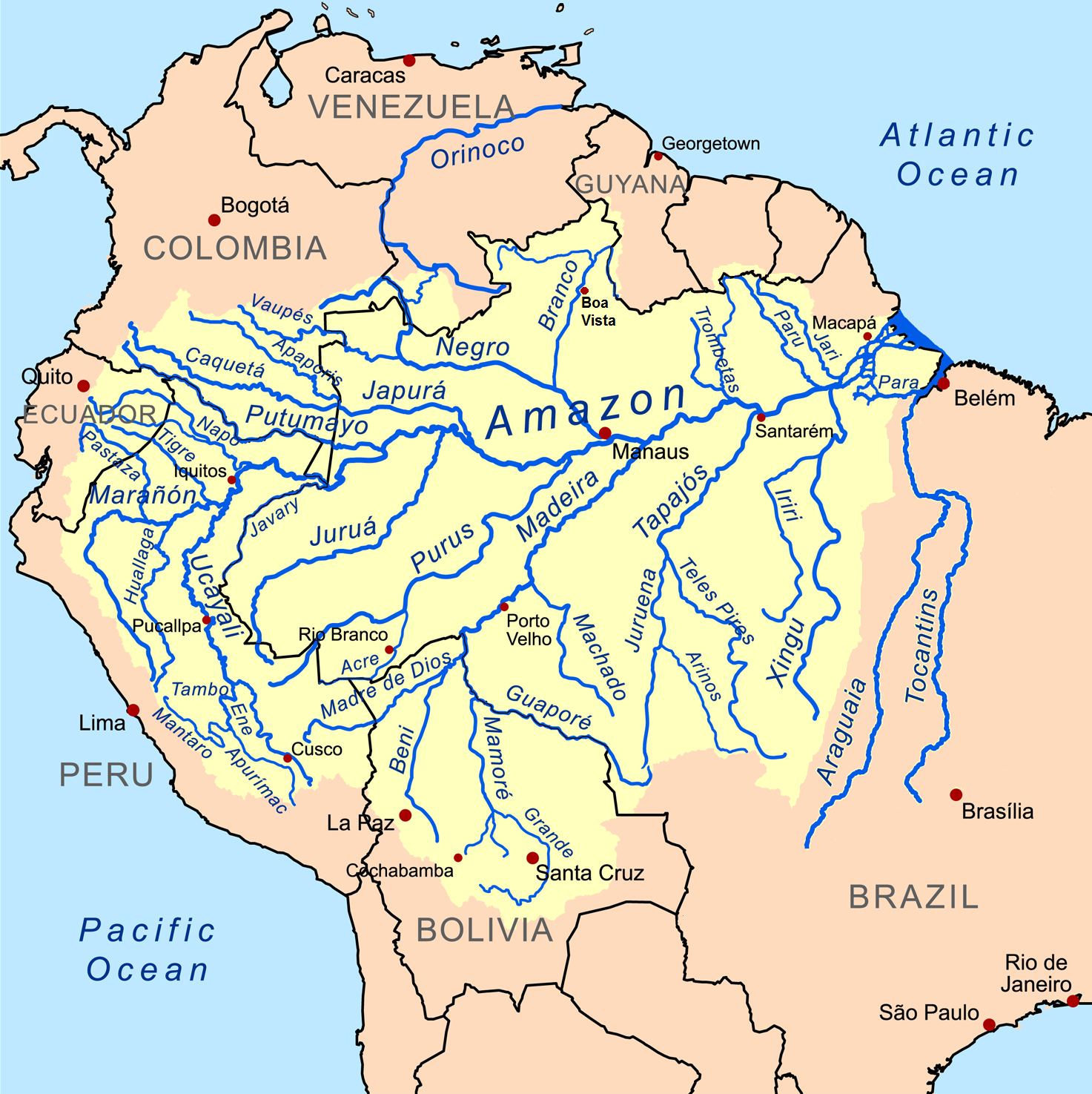 Amazon Basin Wikipedia