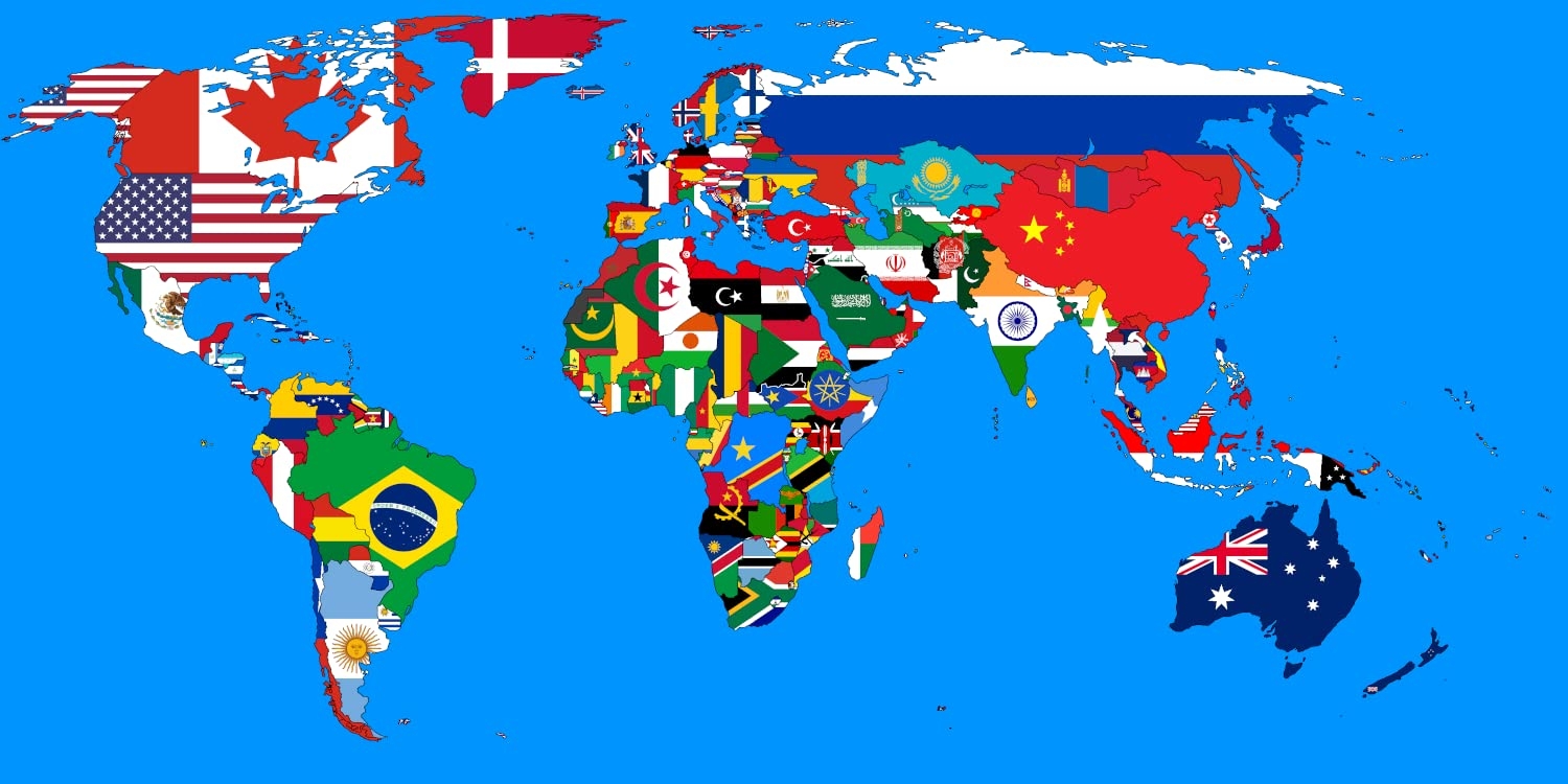 Amazon Earth Flag Map Of The World Political Wall Map Mercator Flags Various Sizes 12 X 24 In Office Products Amazon Earth Flag Map Of The World Political Wall Map Mercator Flags Various Sizes 12 X 24 In Office Products
