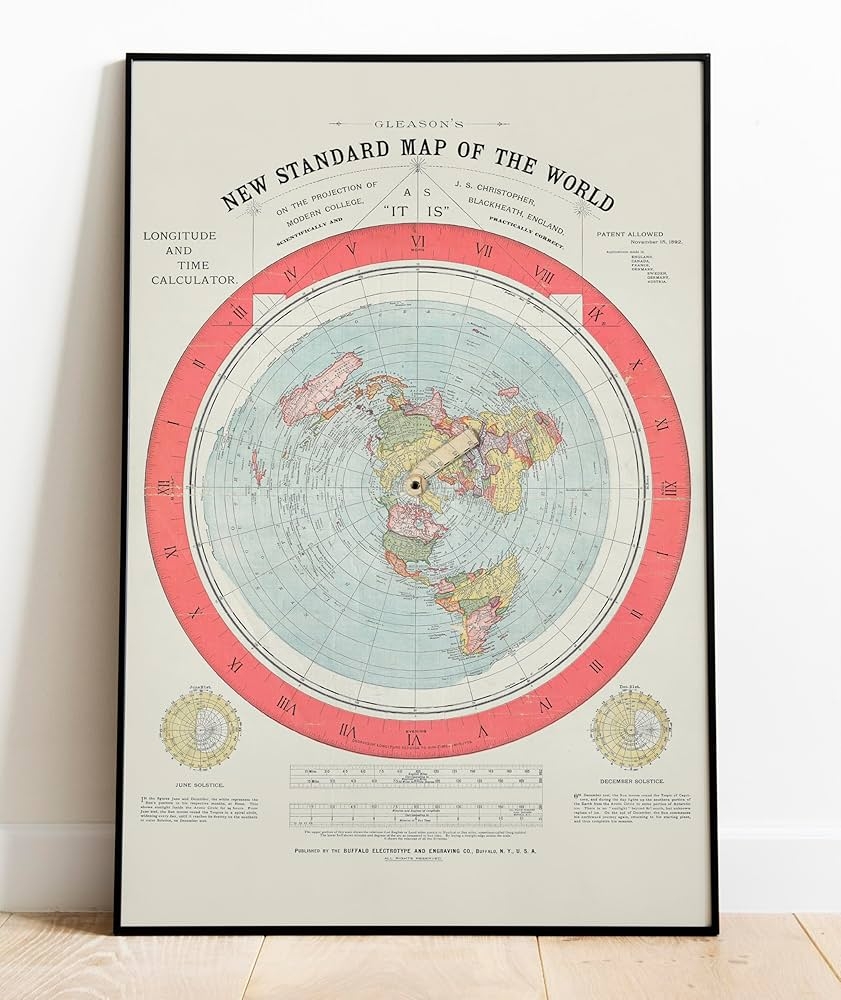 Amazon Historical Map 1892 Gleason s New Standard Map Of The World On The Projection Of J S Christopher Modern College Blackheath England Vintage Wall Art 24in X 36in Posters Prints Amazon Historical Map 1892 Gleason s New Standard Map Of The World On The Projection Of J S Christopher Modern College Blackheath England Vintage Wall Art 24in X 36in Posters Prints