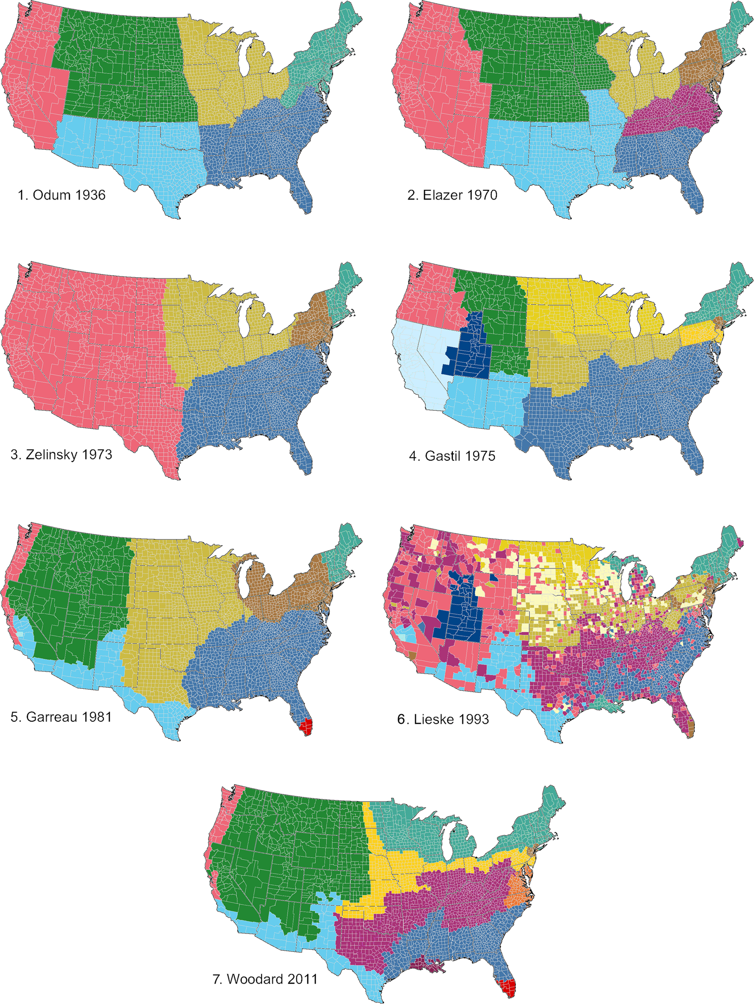 American Cultural Regions Mapped Through The Lexical Analysis Of Social Media Humanities And Social Sciences Communications