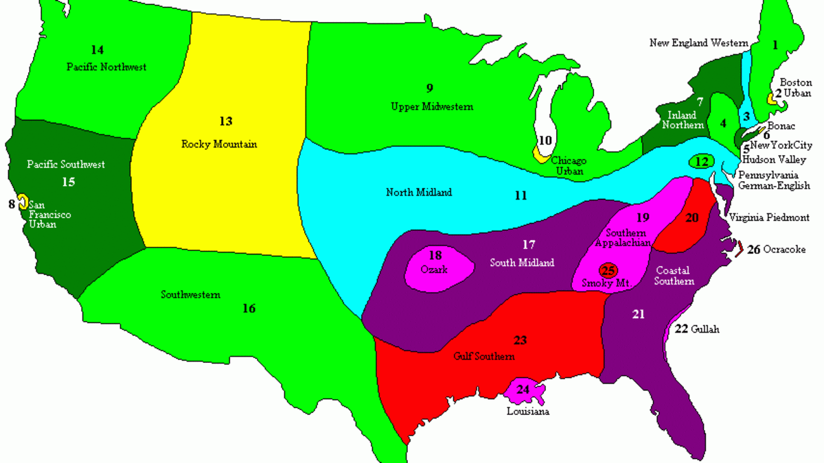 American Dialects I Speak American How About You HubPages