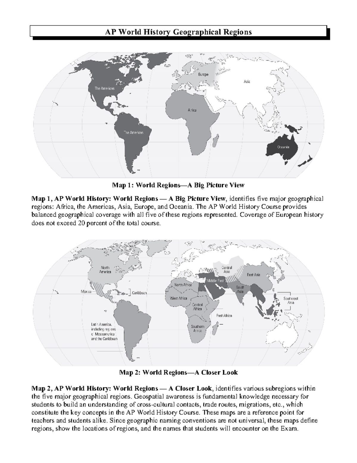 AP World History Geographical Regions Map Study Notes Studocu AP World History Geographical Regions Map Study Notes Studocu