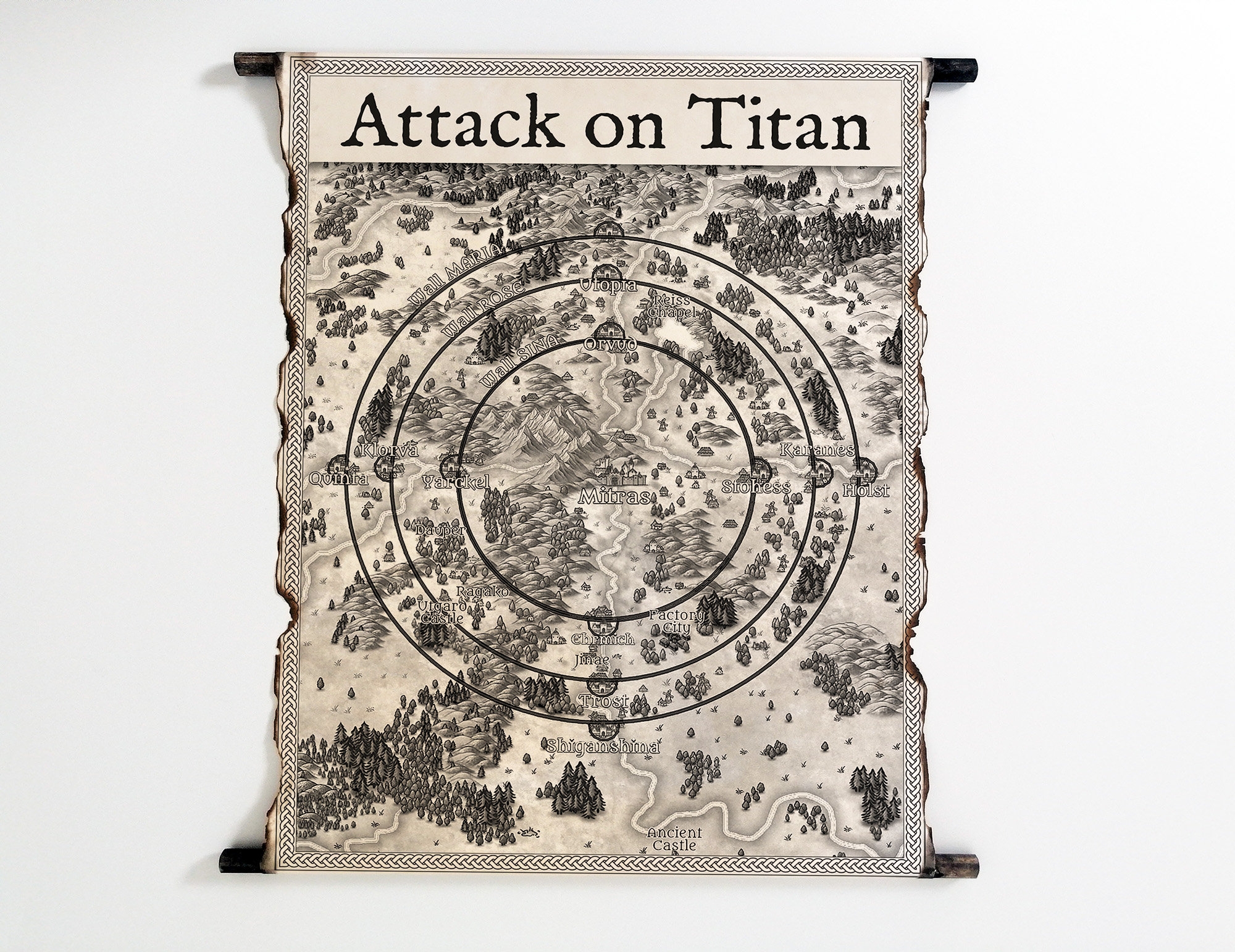 attack on titan world map