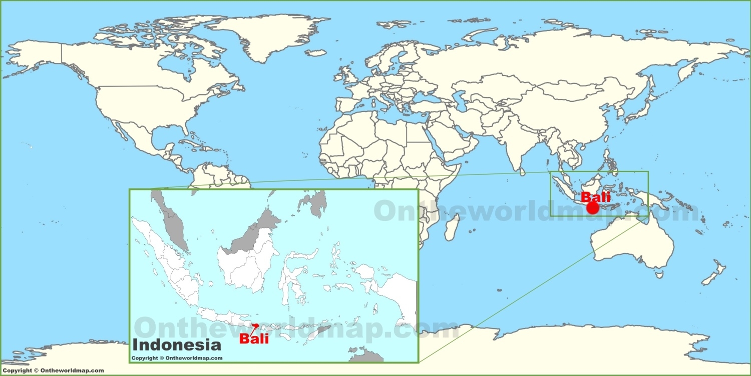 bali location on world map bali location on world map