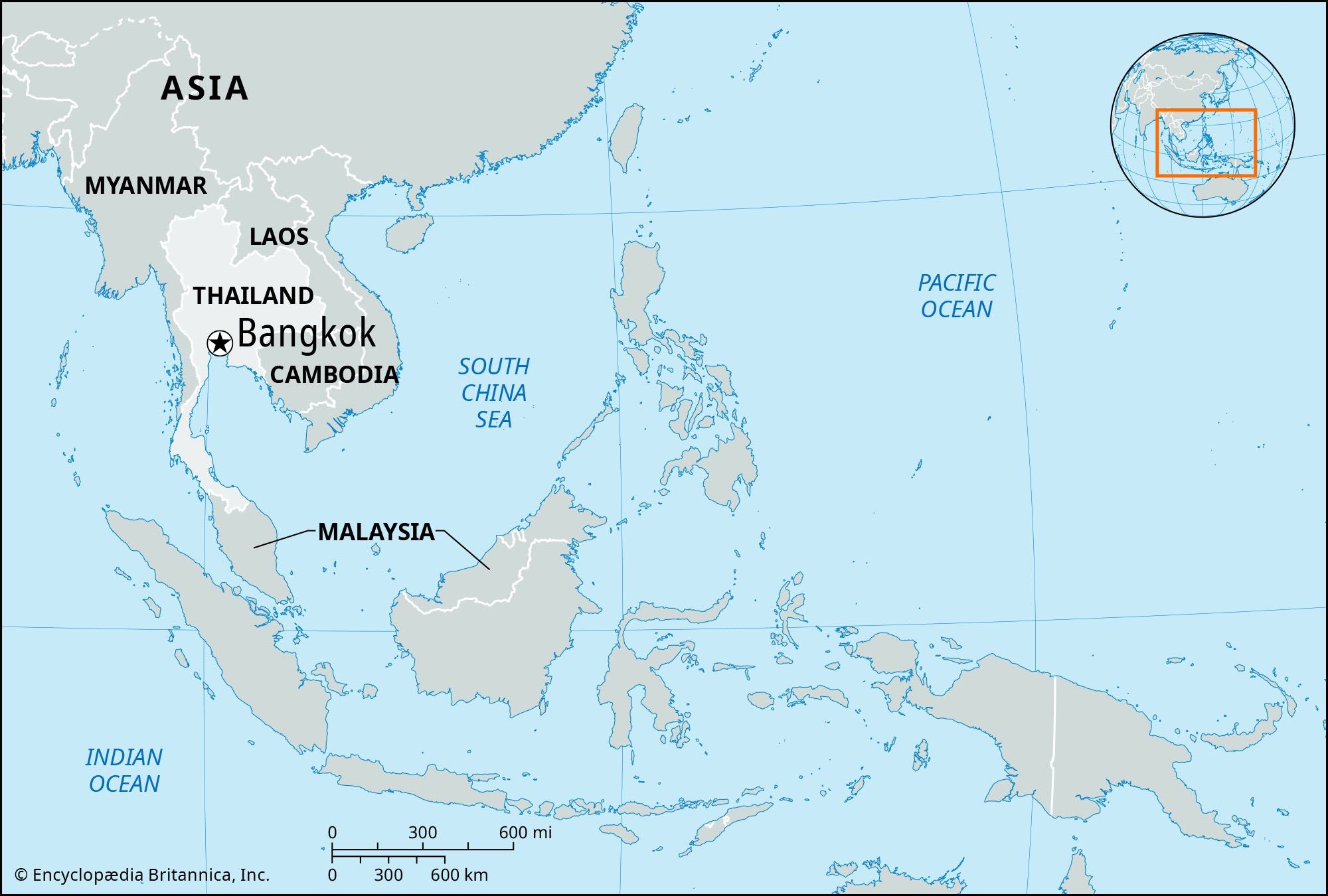 Bangkok Location History Population Map Facts Britannica