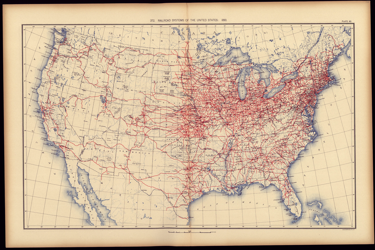 map of railroads in the united states