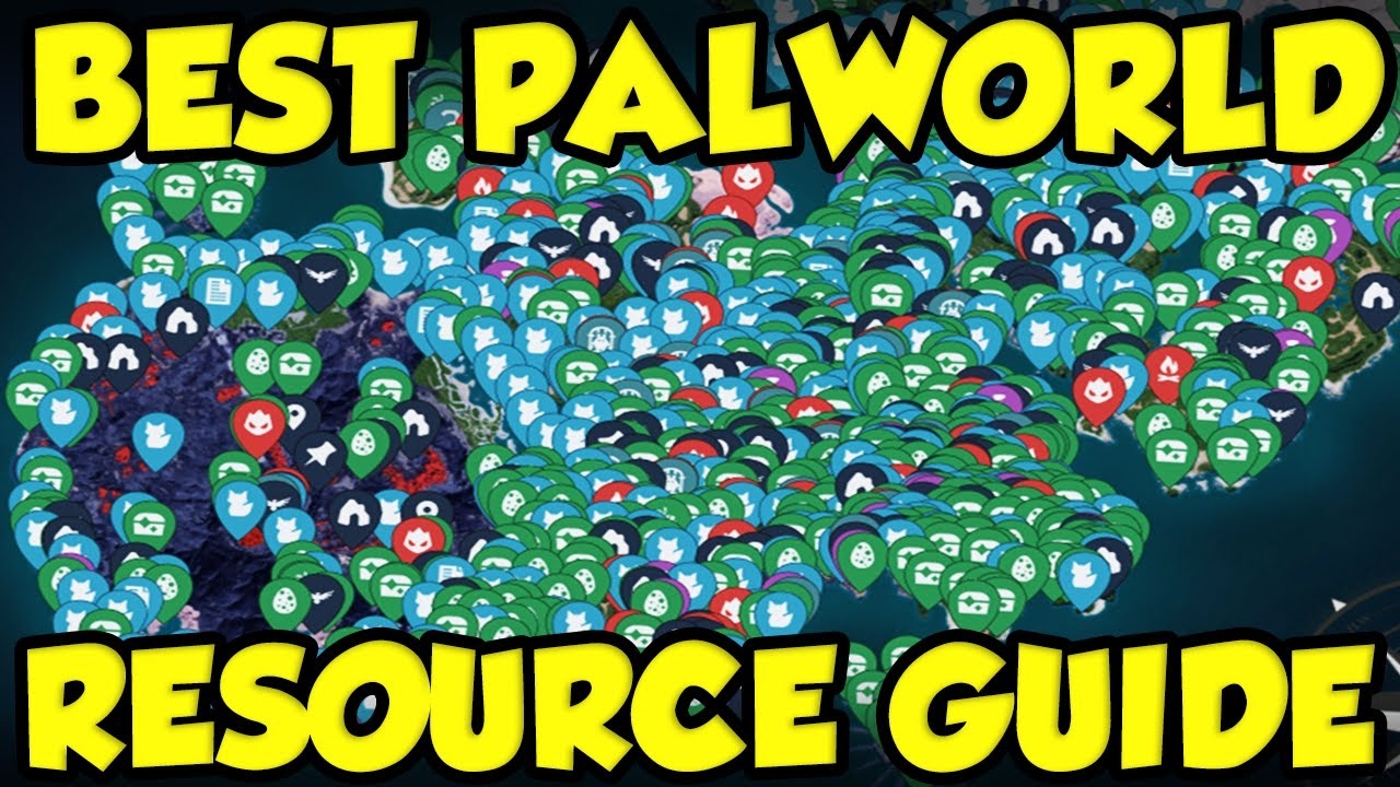 pal world resource map