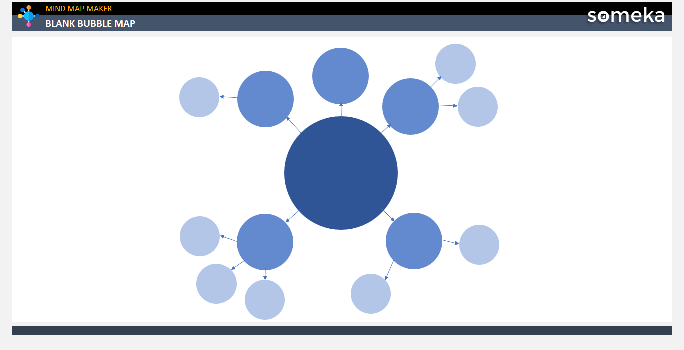 Blank Bubble Map Free And Instant Download Template Blank Bubble Map Free And Instant Download Template