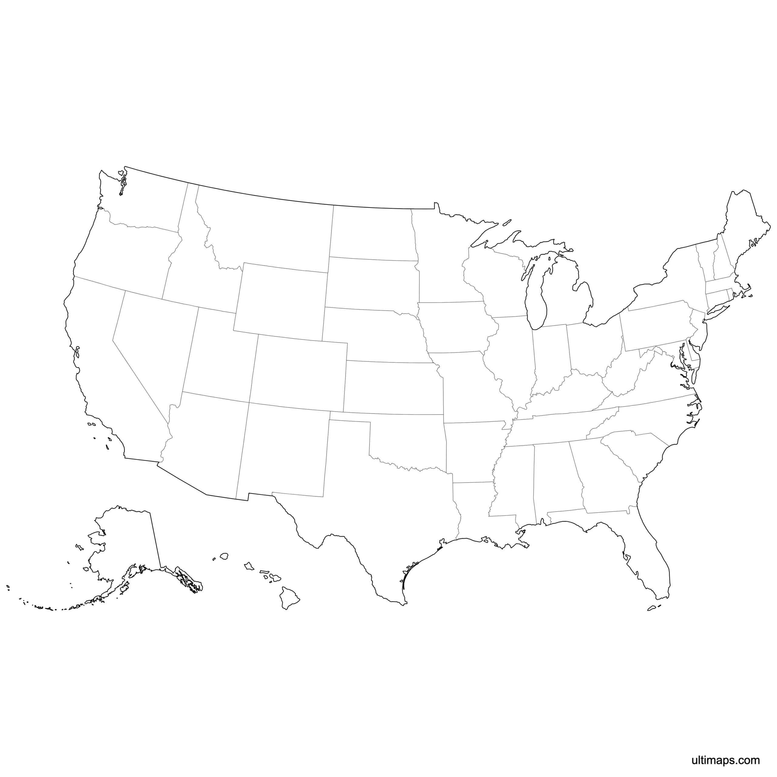 blank usa map blank usa map