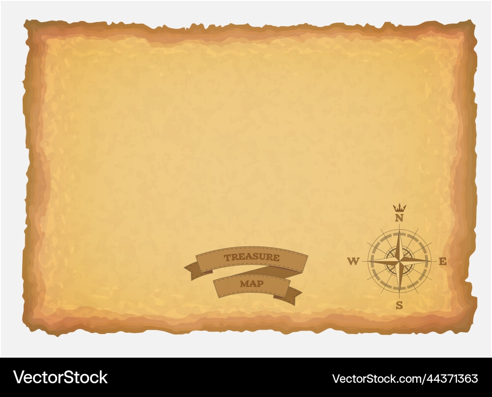 Blank Treasure Map Vector Images Graphics For Commercial Use VectorStock Blank Treasure Map Vector Images Graphics For Commercial Use VectorStock