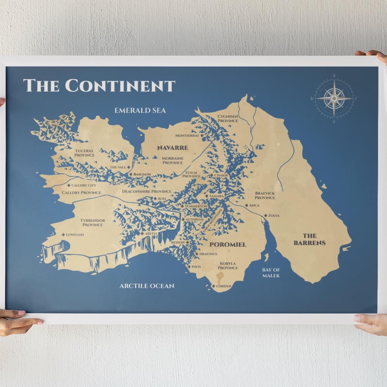 fourth wing map of continent