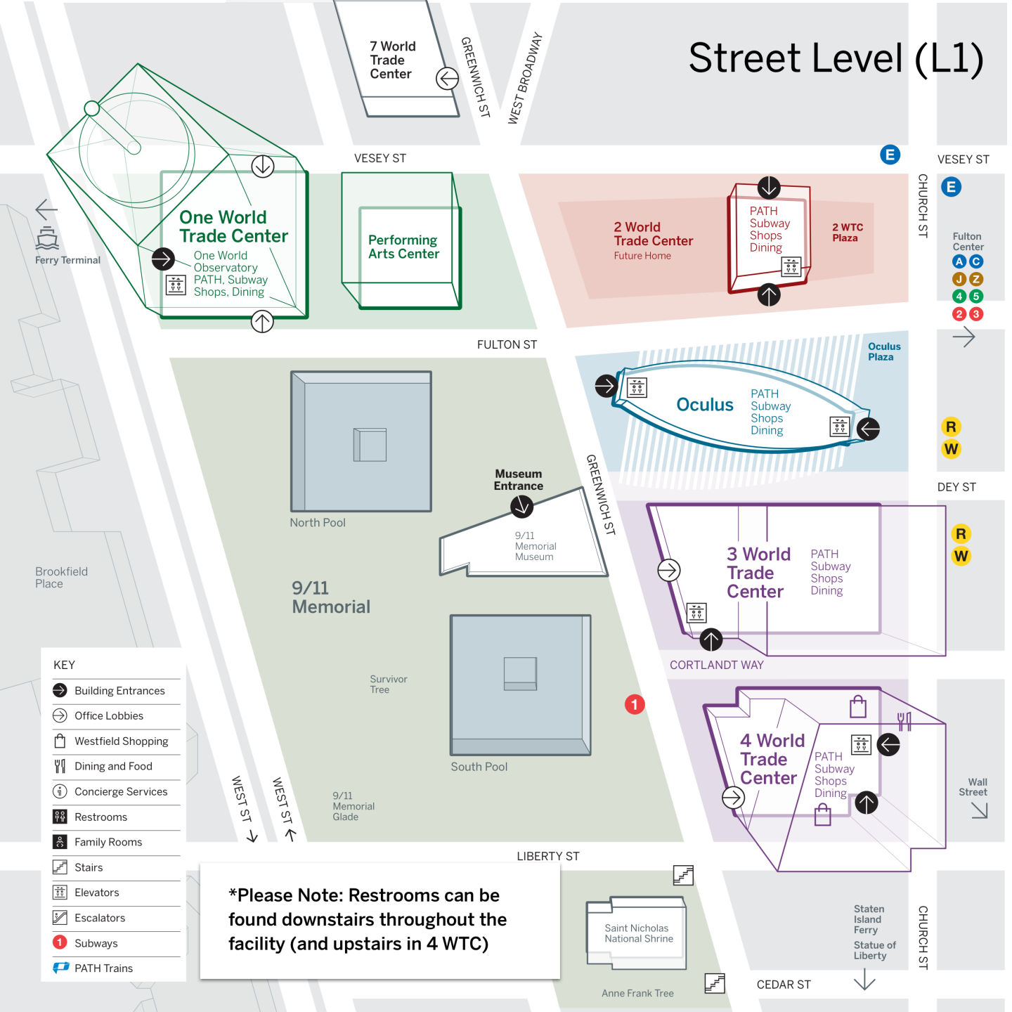Campus Building Maps World Trade Center