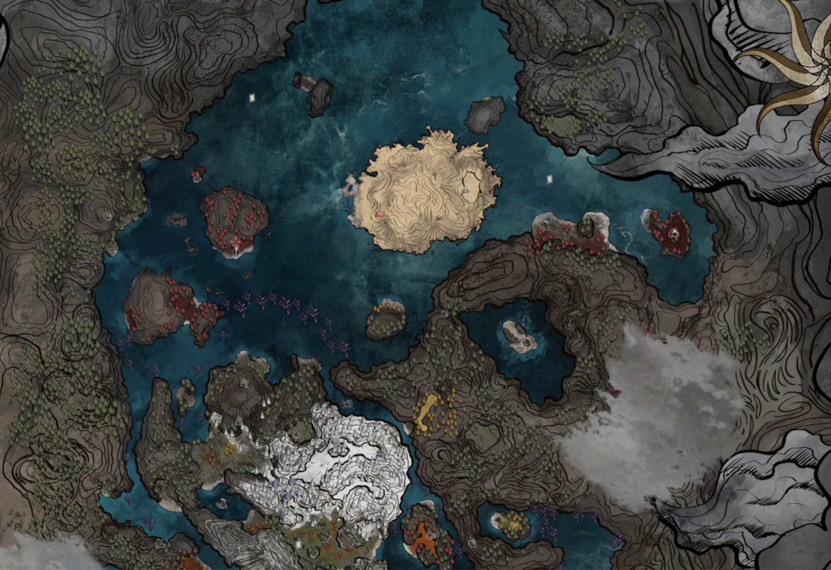 Clair Obscur Expedition 33 Map Map Genie