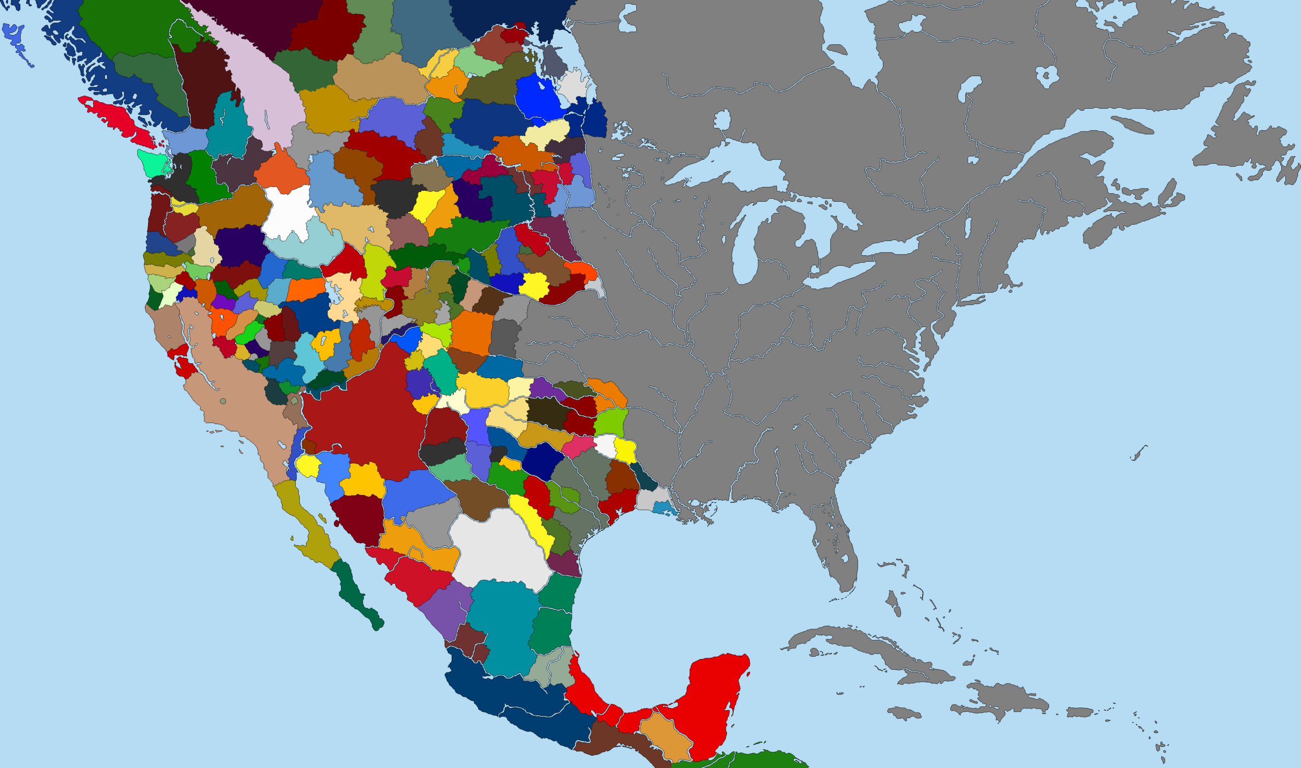 Colored Old World Blues Map By MustaphaTR2 On DeviantArt