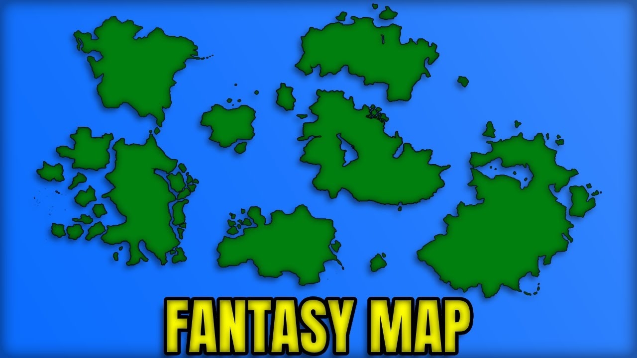 Creating A FANTASY Map YouTube