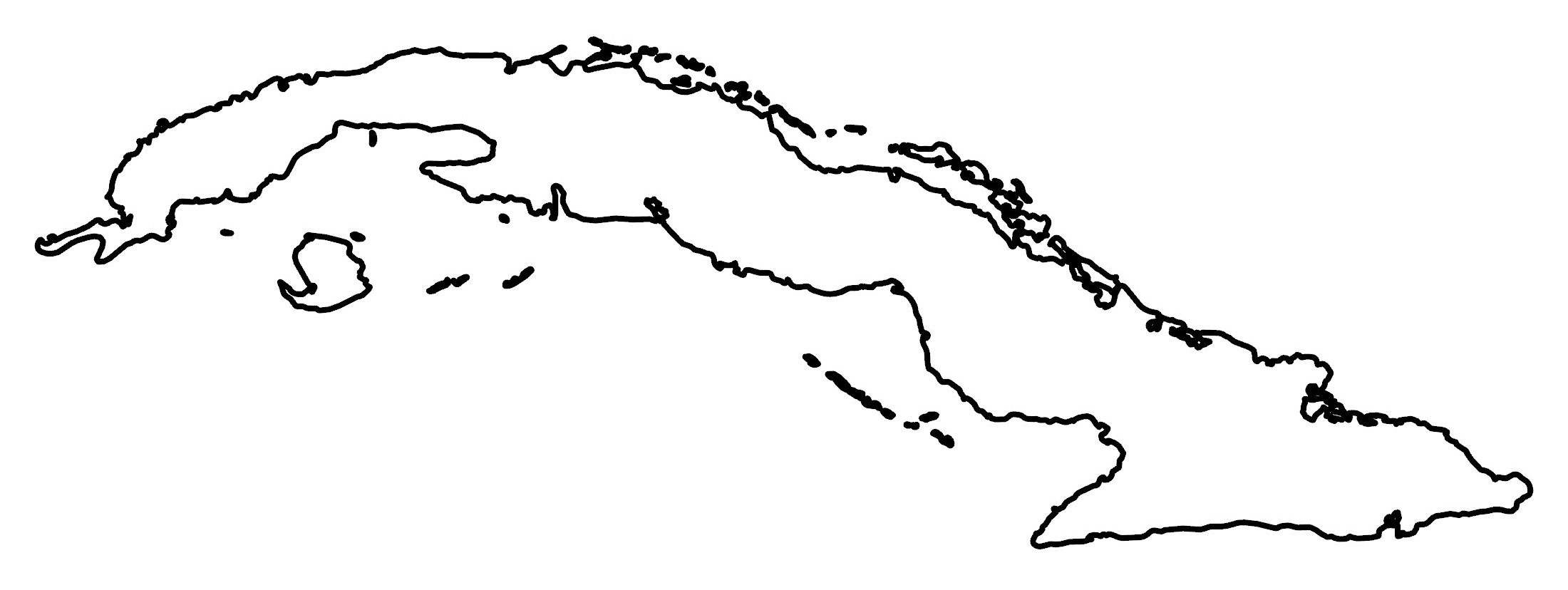 Cuba Map Roads And Cities GIS Geography