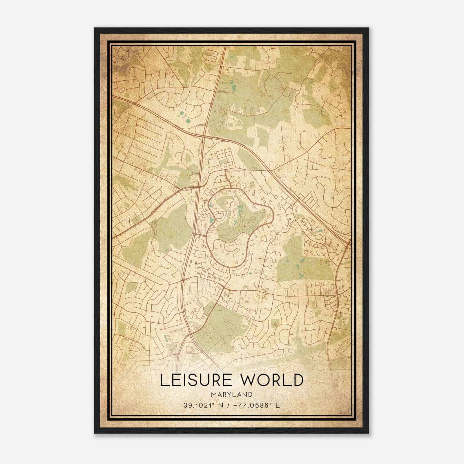 Custom Leisure World United States Map Poster Mapmory Custom Leisure World United States Map Poster Mapmory
