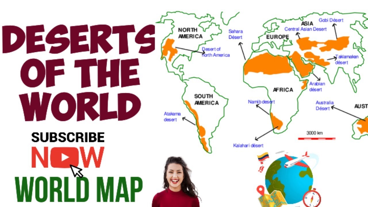 map of deserts of the world map of deserts of the world