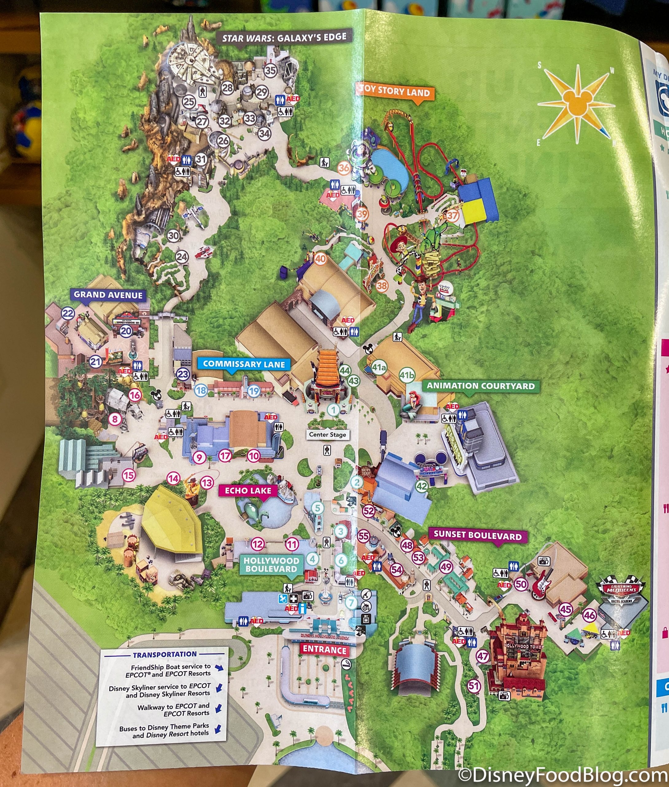 Disney s Hollywood Studios Gets A New Map With A BIG Change The Disney Food Blog