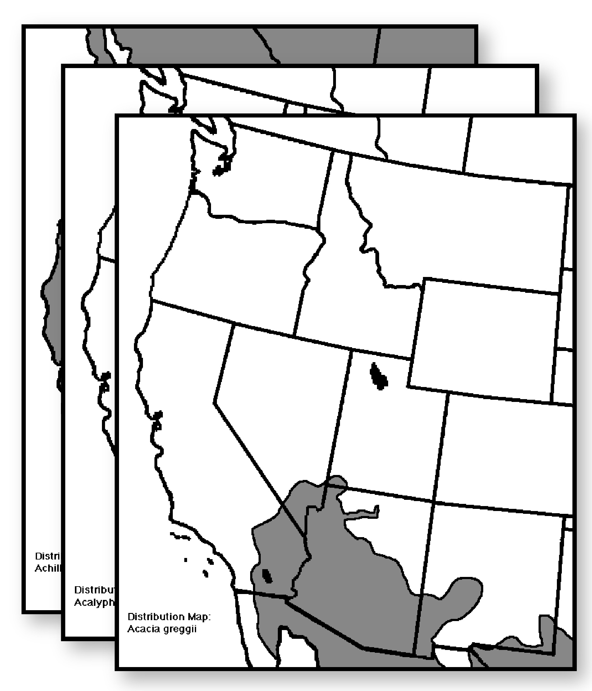 Distribution Maps Southwestern School Of Botanical Medicine
