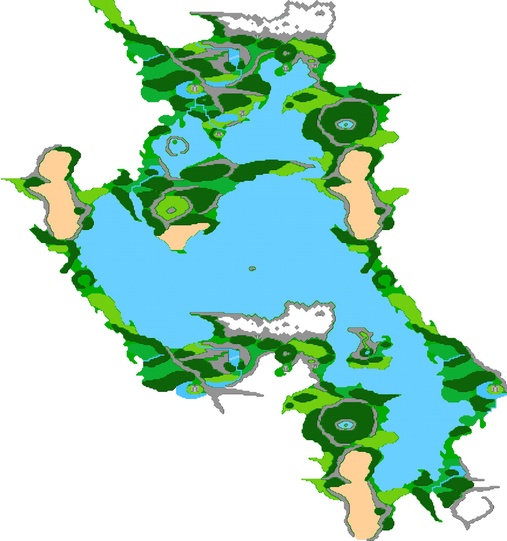 final fantasy 2 world map