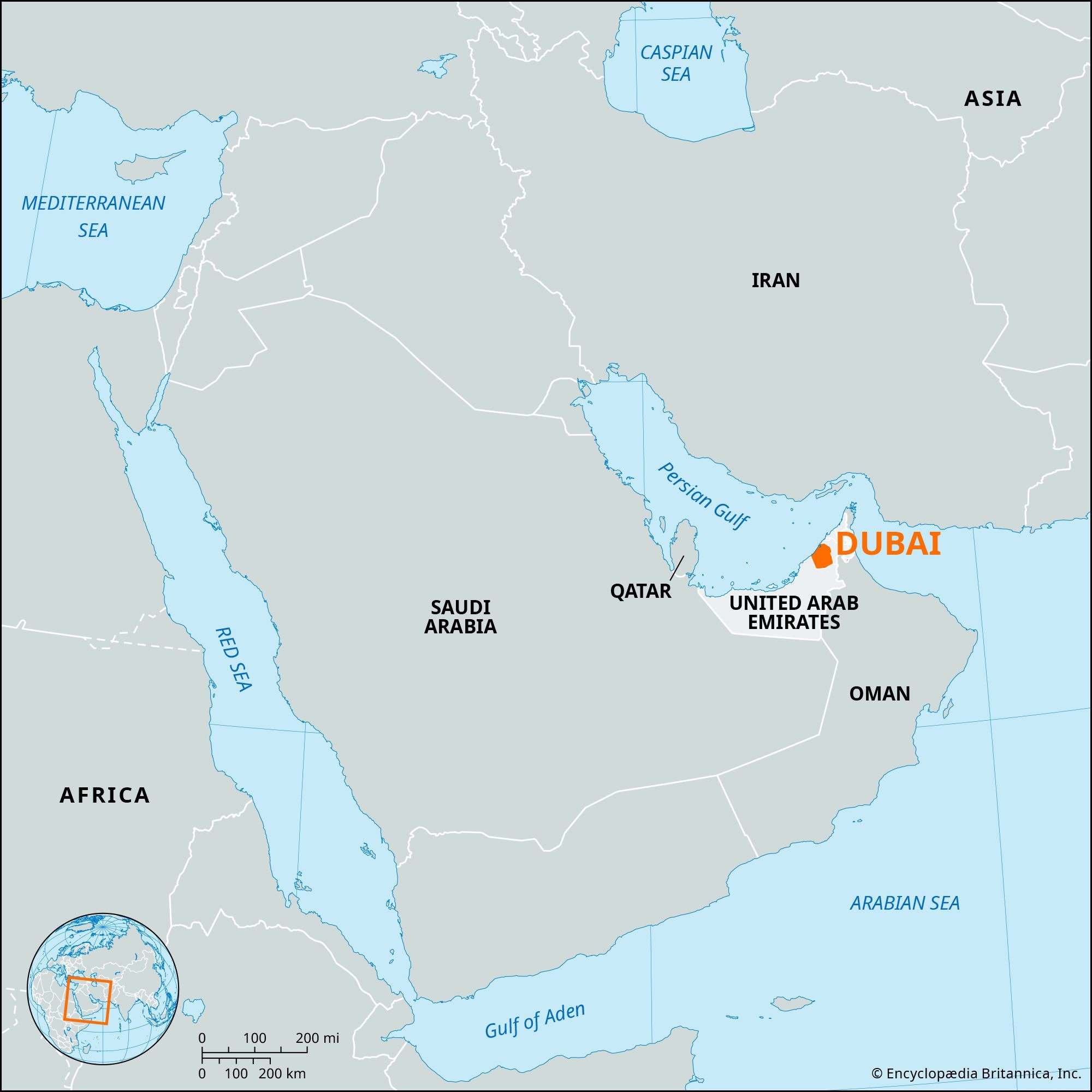 Dubai emirate History Population Map Facts Britannica