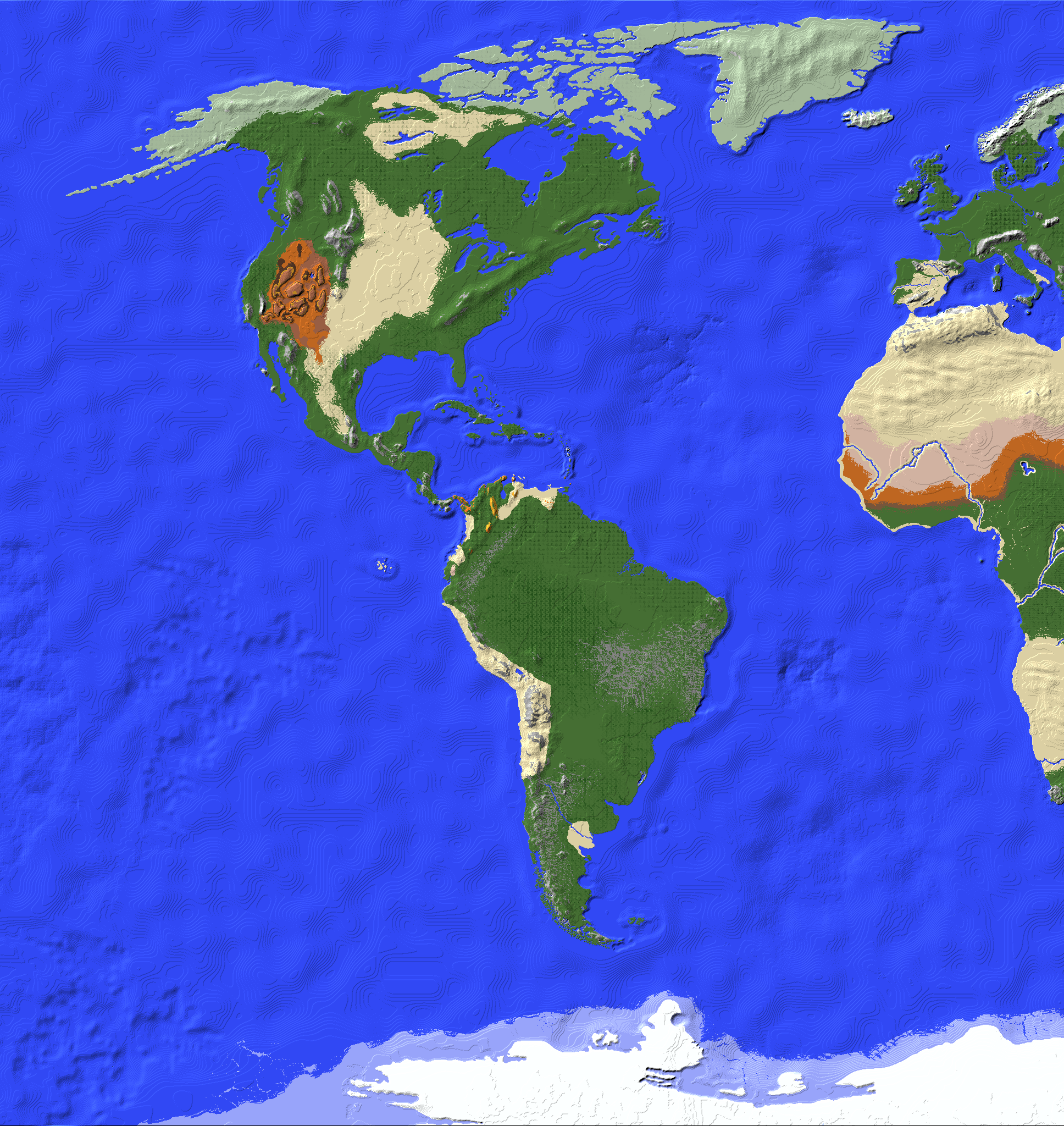 Earth Map World Earth Planet Map 1 0 1 Minecraft Worlds CurseForge Earth Map World Earth Planet Map 1 0 1 Minecraft Worlds CurseForge