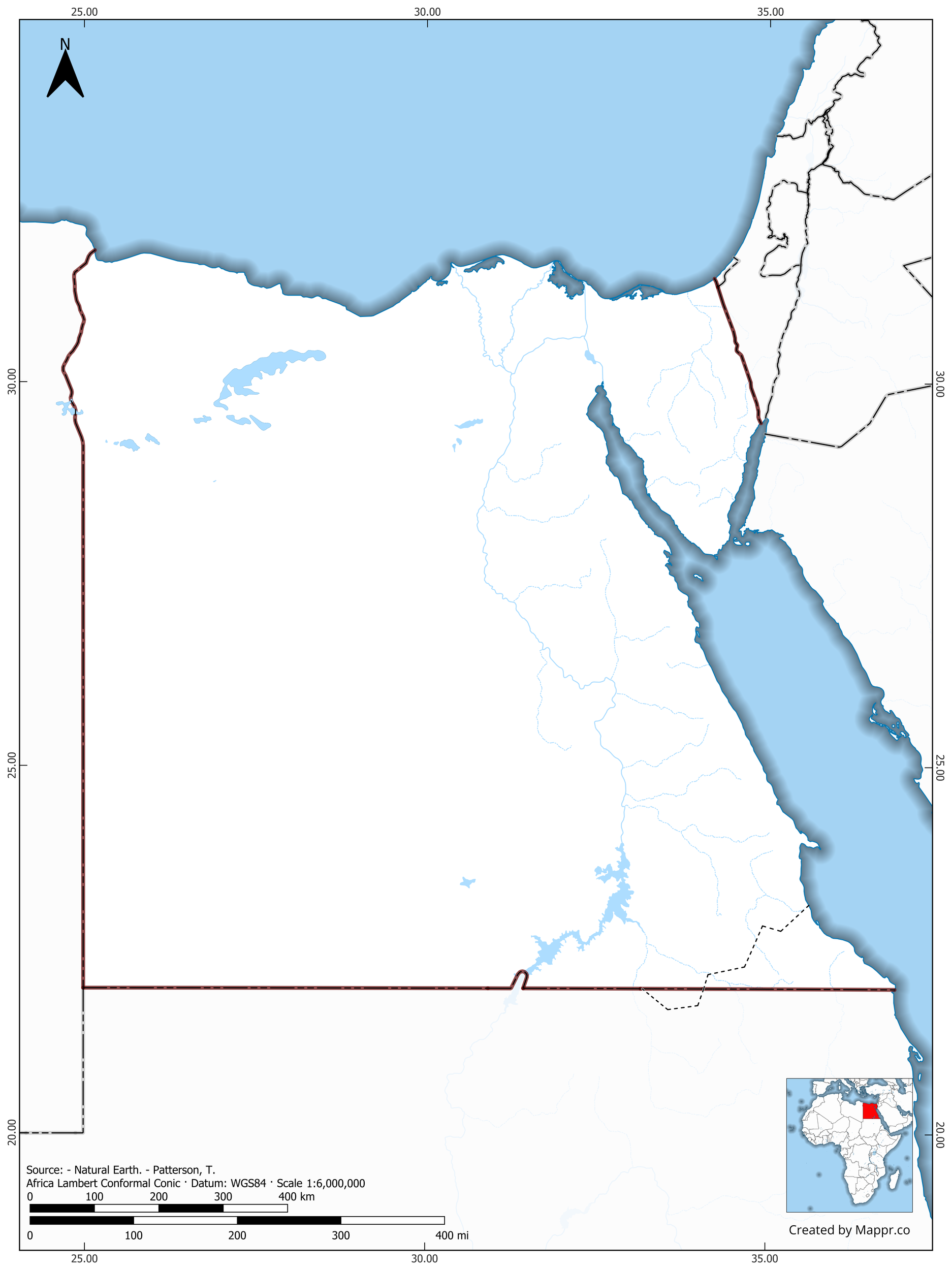 Egypt Maps Mappr
