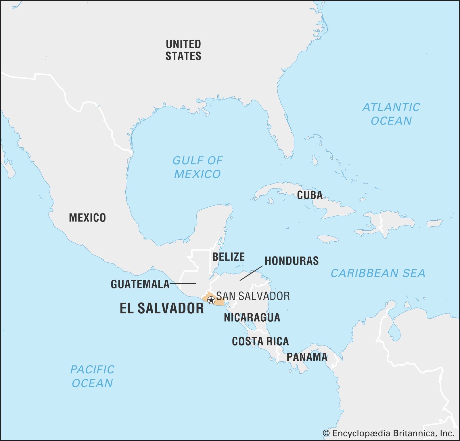El Salvador History Flag Map Population Capital Religion Facts Britannica