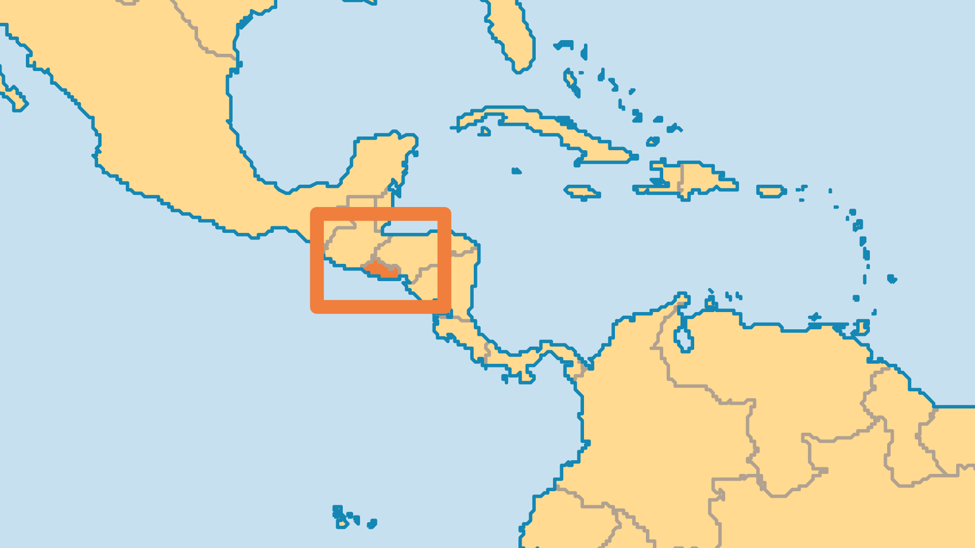 world map san salvador