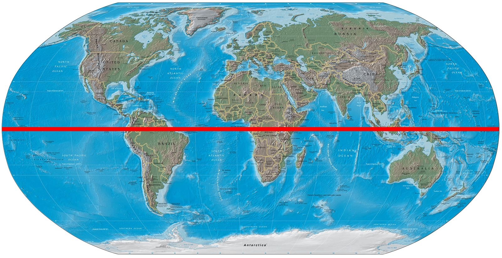 Equator Definition Location Facts Britannica