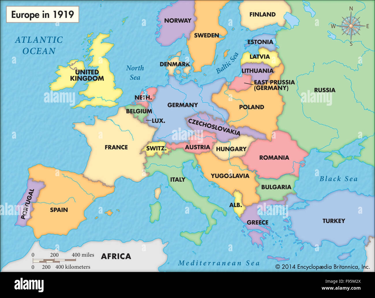 Europe In 1919 After World War I Stock Photo Alamy Europe In 1919 After World War I Stock Photo Alamy