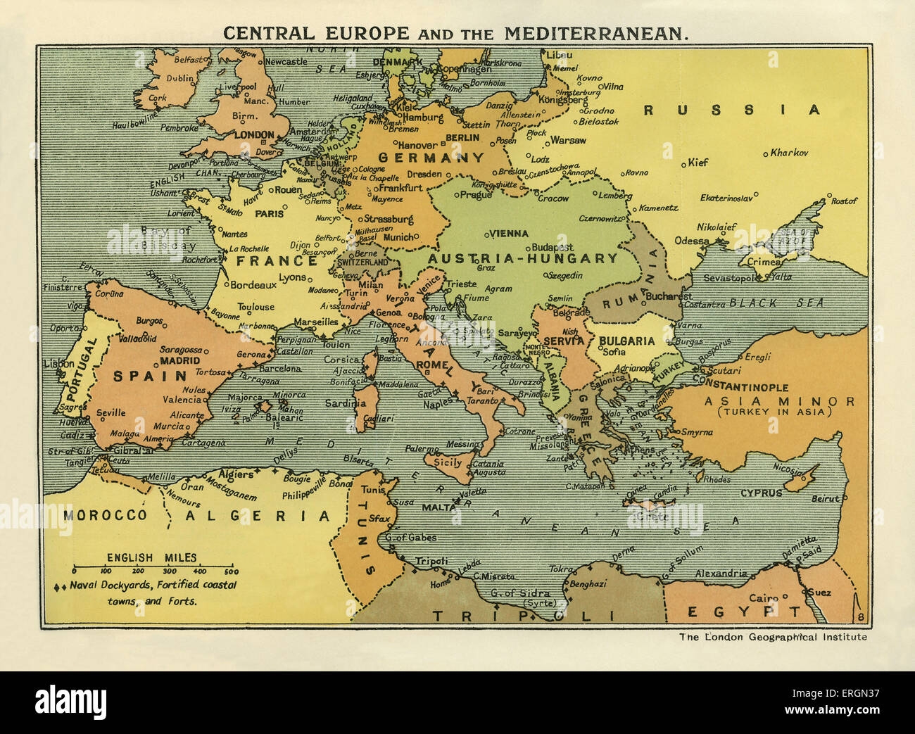 blank map of 1914 europe