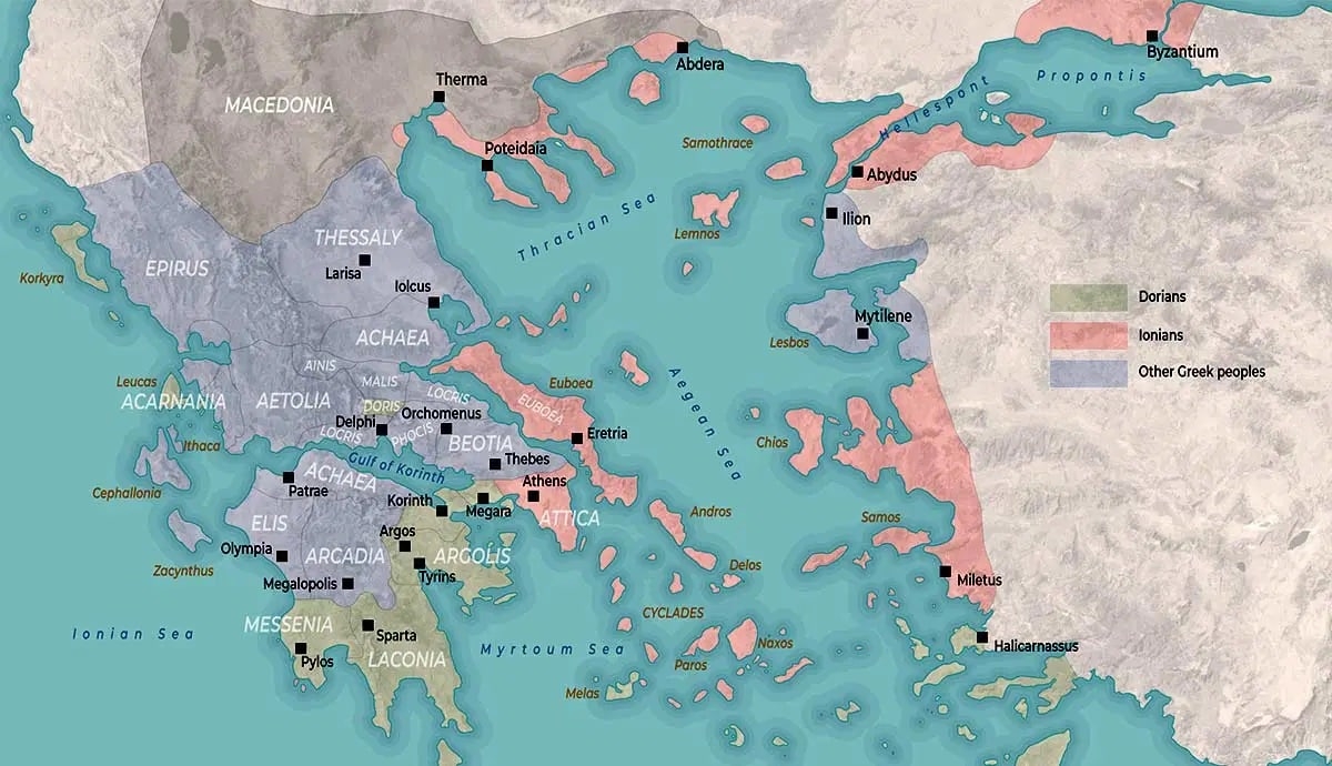 Explore The Ancient Greek World Through A Revolutionary Digital Map GreekReporter