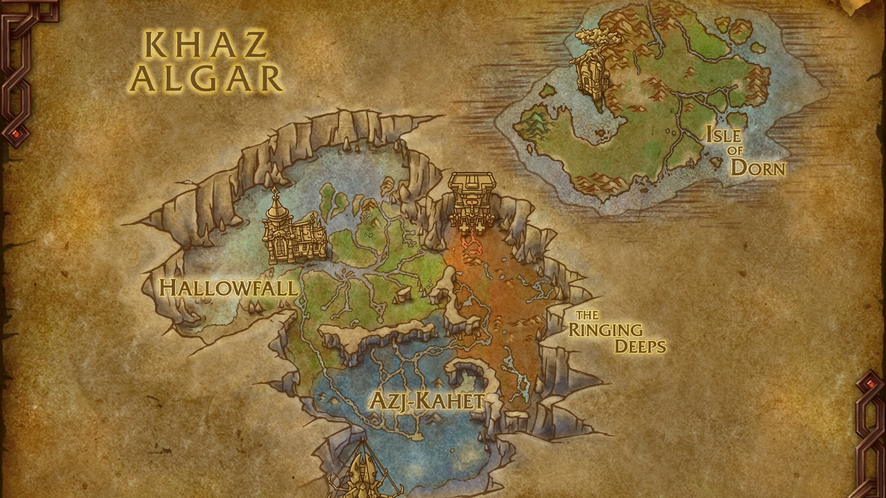 Explore The Zones And Dungeons Of The War Within